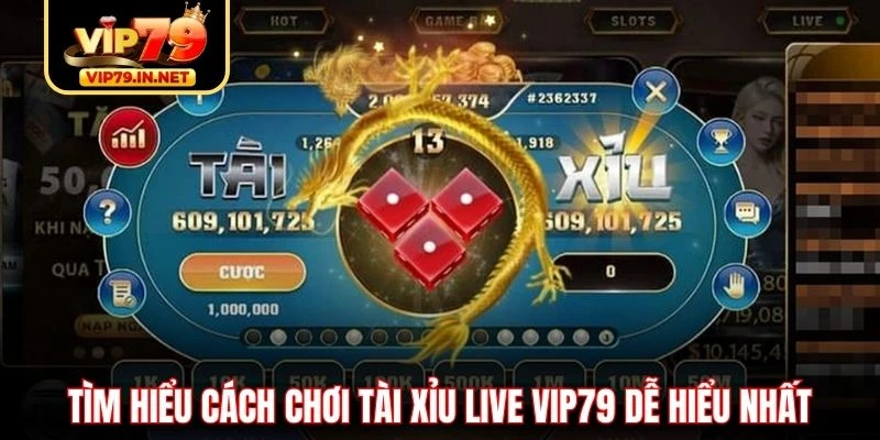 Tìm hiểu cách chơi tài xỉu live VIP79 dễ hiểu nhất Tìm hiểu cách chơi tài xỉu live VIP79 dễ hiểu nhất